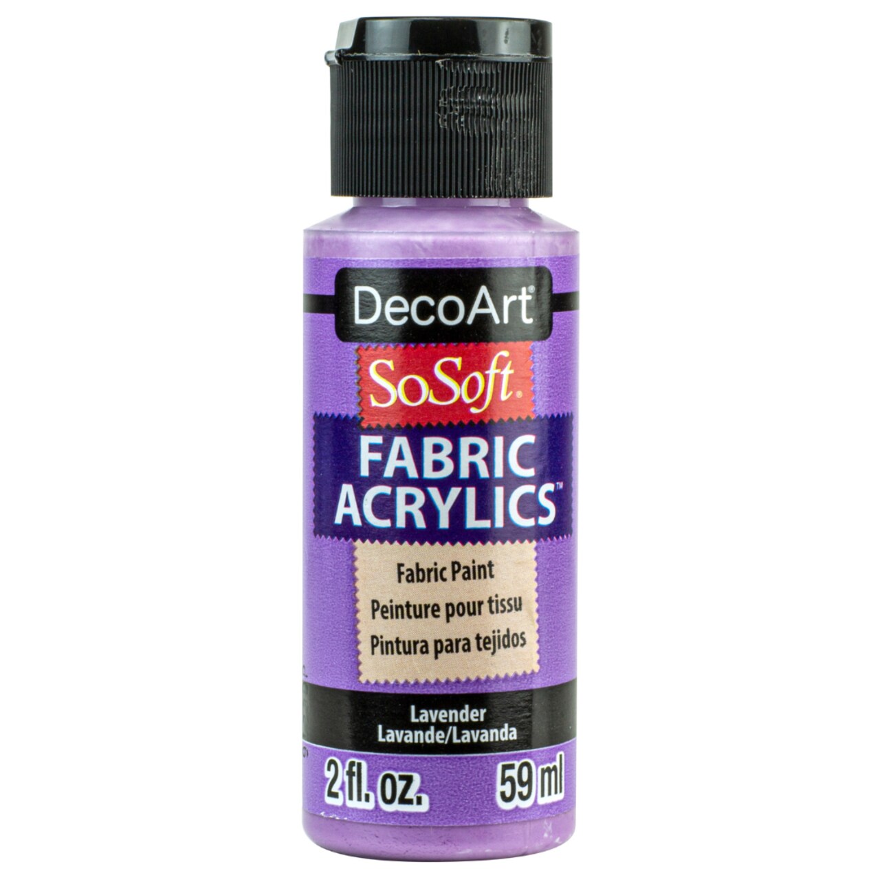 DecoArt SoSoft Fabric Paint 2oz – The Ultimate Soft, Flexible, Machine Washable Acrylic Paint for Clothing, Canvas Shoes, Tote Bags & DIY Crafts